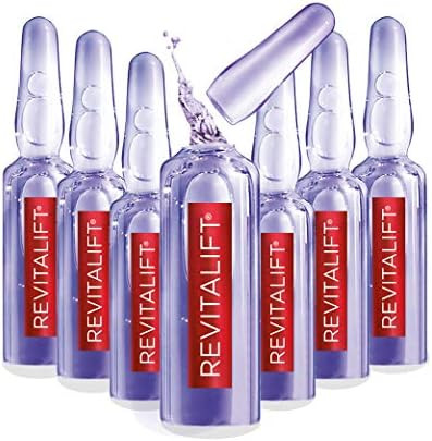 L'Oreal Paris Revitalift Derm Intensives Hyaluronic Acid Serum Ampoules 7 Day Boost Pure Hyaluron... | Amazon (US)