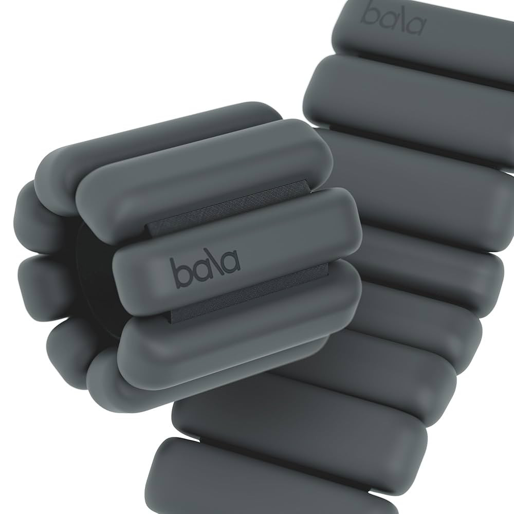 Bala Bangles Wrist & Ankle Weights for Women & Men - Adjustable Silicone Weighted Bracelet Set fo... | Amazon (US)