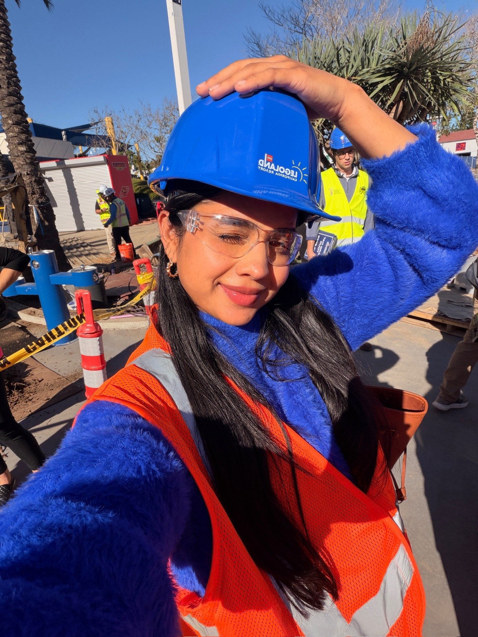 Thankfully my hard hat matched my sweater 😂

#LTKBump #LTKdayinmylife #LTKootd