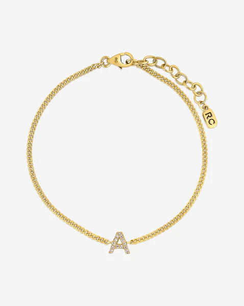 Diamond Initial Bracelet | Ring Concierge
