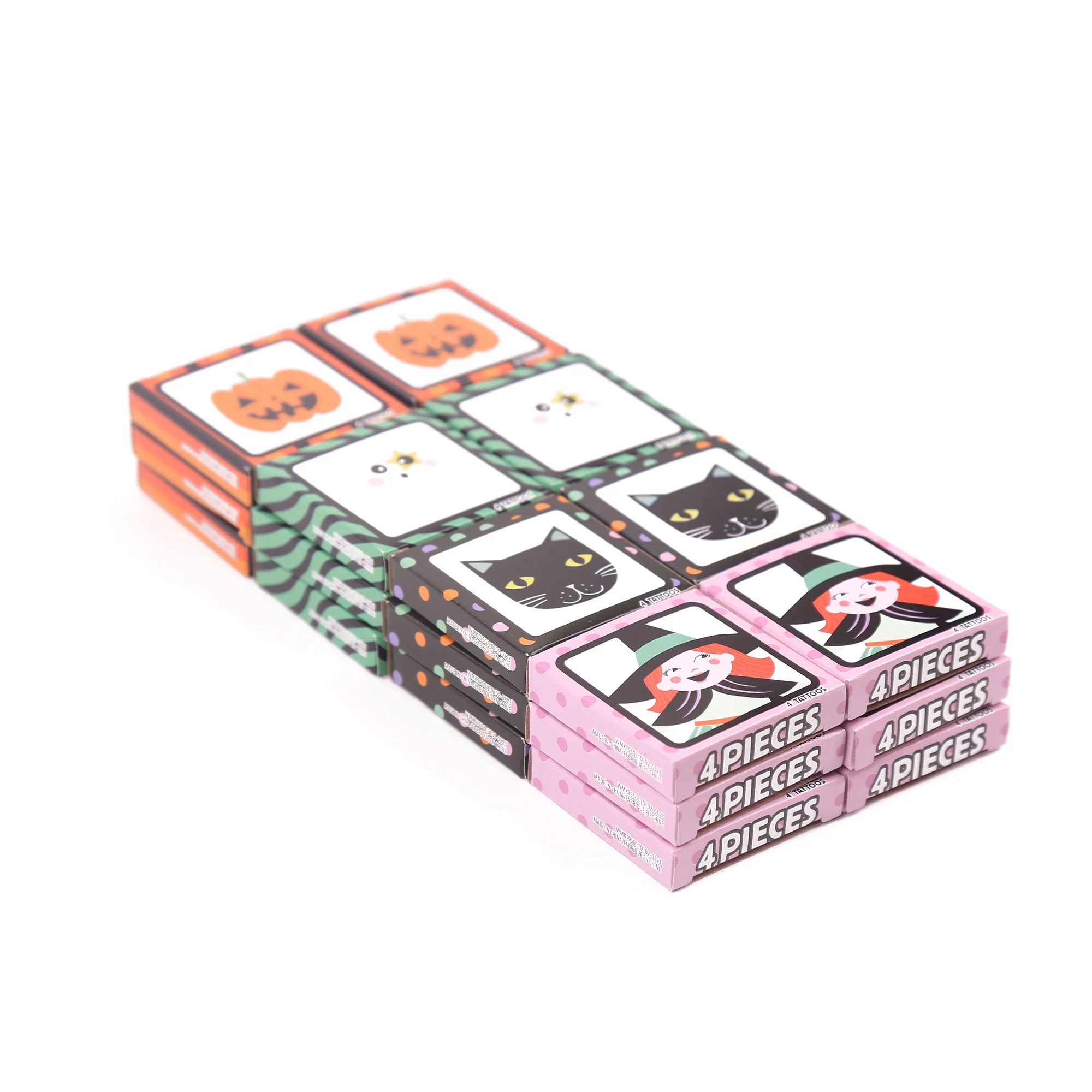 Halloween 24 Counts Tattoo Boxes Novelty Toys, Party Favors, Way to Celebrate | Walmart (US)