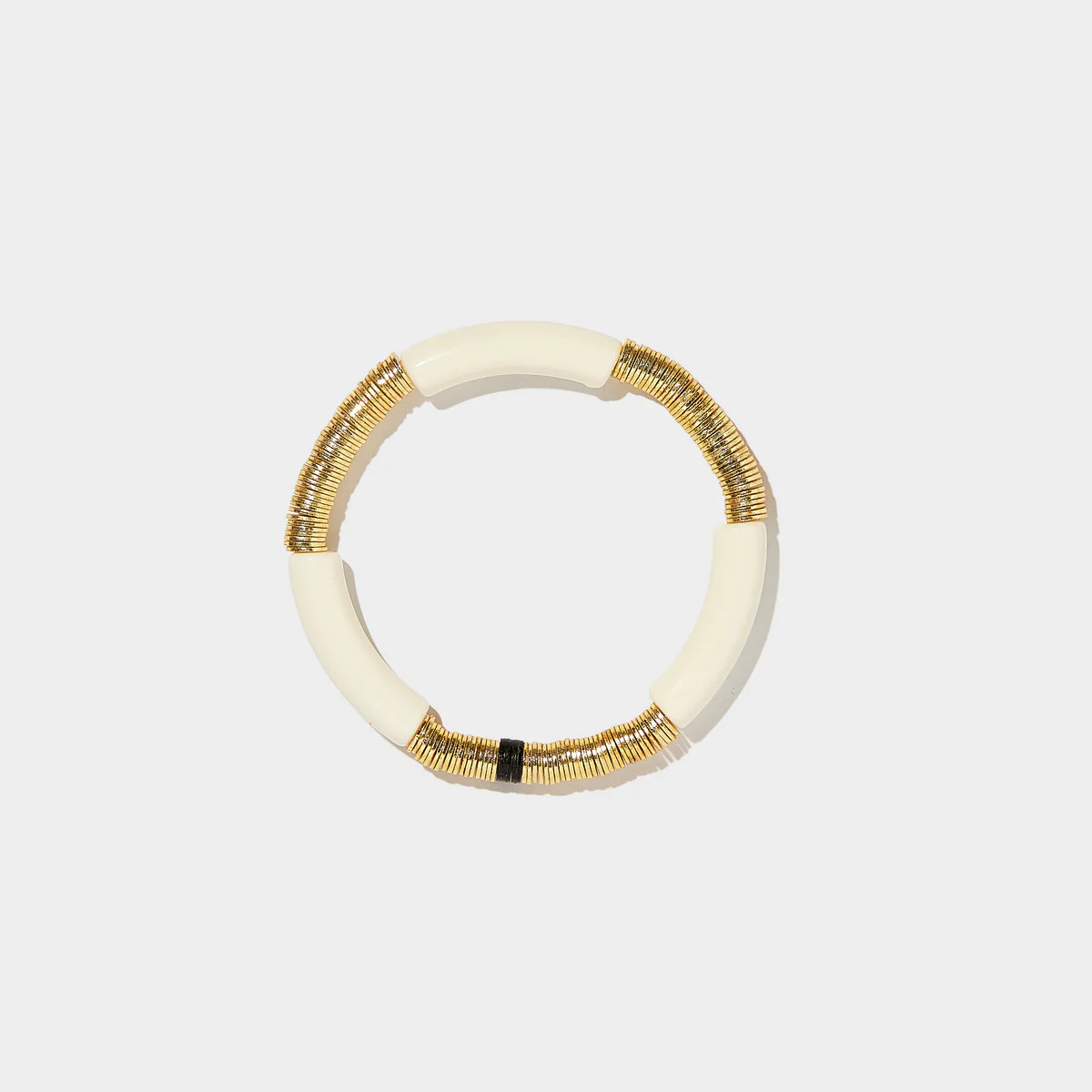 Cream Zo Bracelet 6mm | Allie + Bess