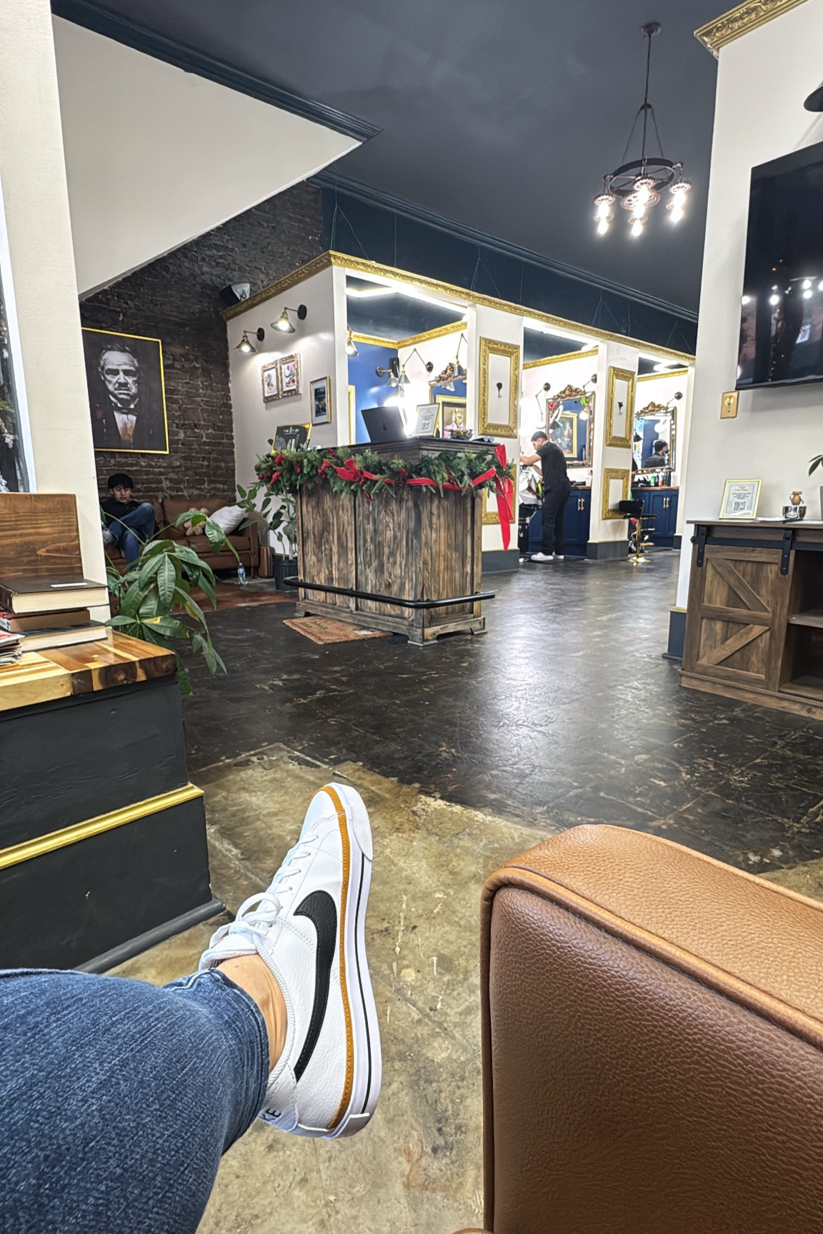 When your shoes match the barbershop aesthetic, you have to get a photo! 🙌🏻

#LTKOver40 #LTKStyleTip #LTKShoeCrush