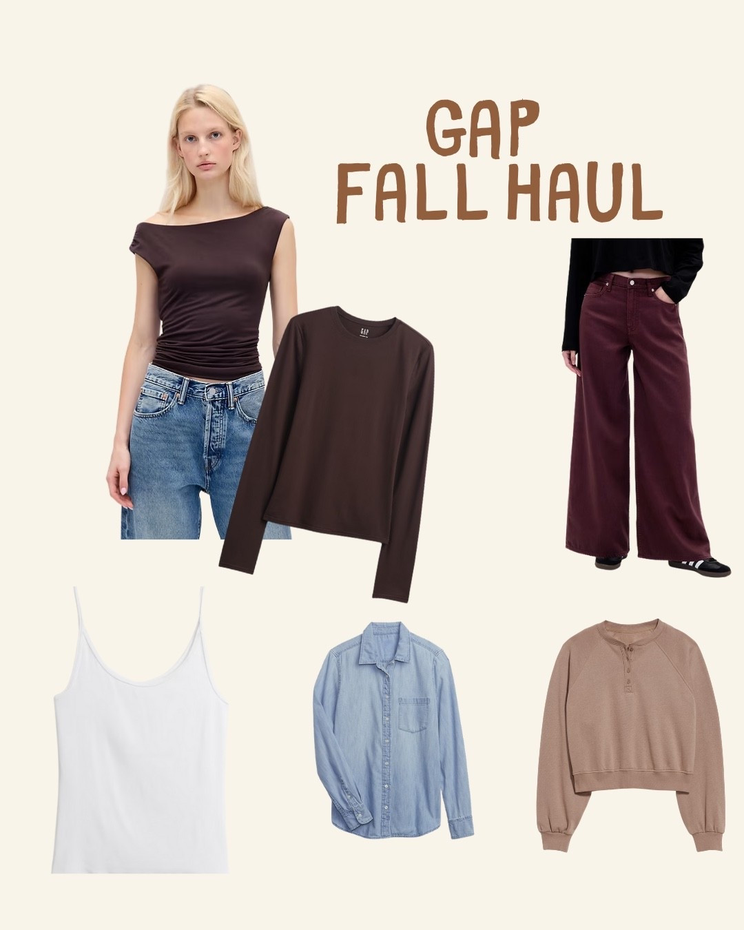 Gap fall haul

#LTKFindsUnder50 #LTKSeasonal #LTKSaleAlert