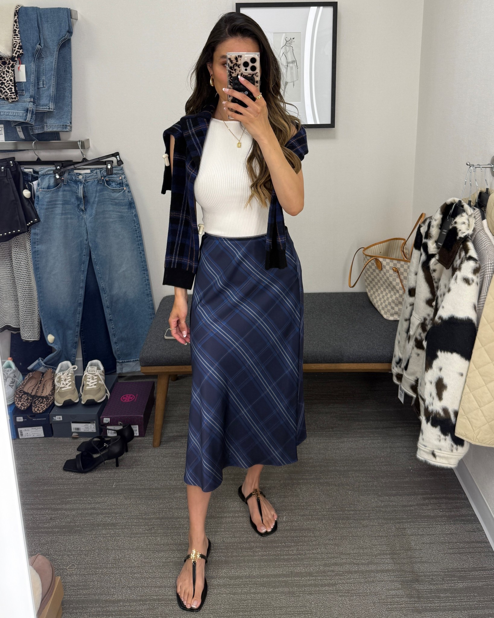 Shop my Nsale outfit! Wearing Small in top and cardigan, XXS in skirt and size 8 in sandals! Xo!

#LTKSaleAlert #LTKFindsUnder50 #LTKFindsUnder100