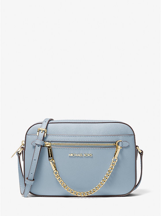 Jet Set Large Saffiano Leather Crossbody Bag | Michael Kors CA