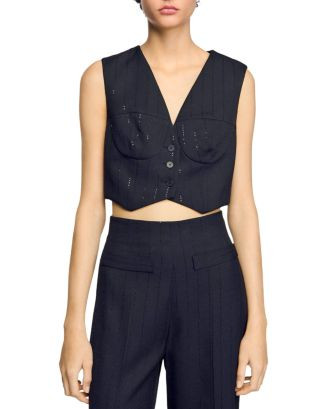 Sequin Cropped Jacket | Bloomingdale's (AU)