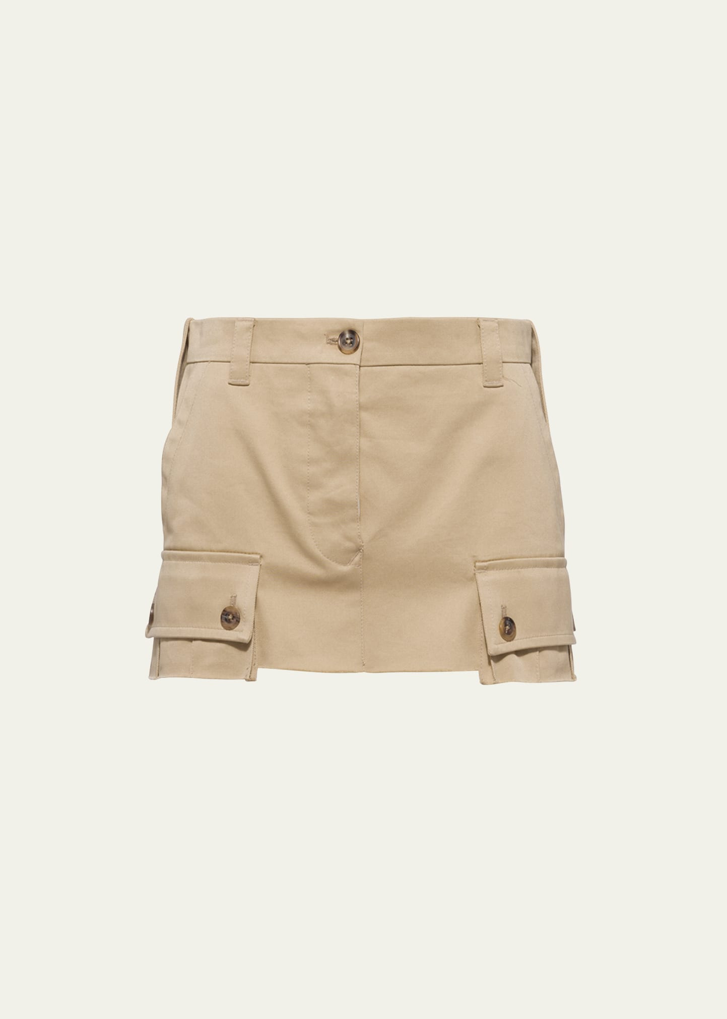 Chino Cargo Mini Skirt | Bergdorf Goodman