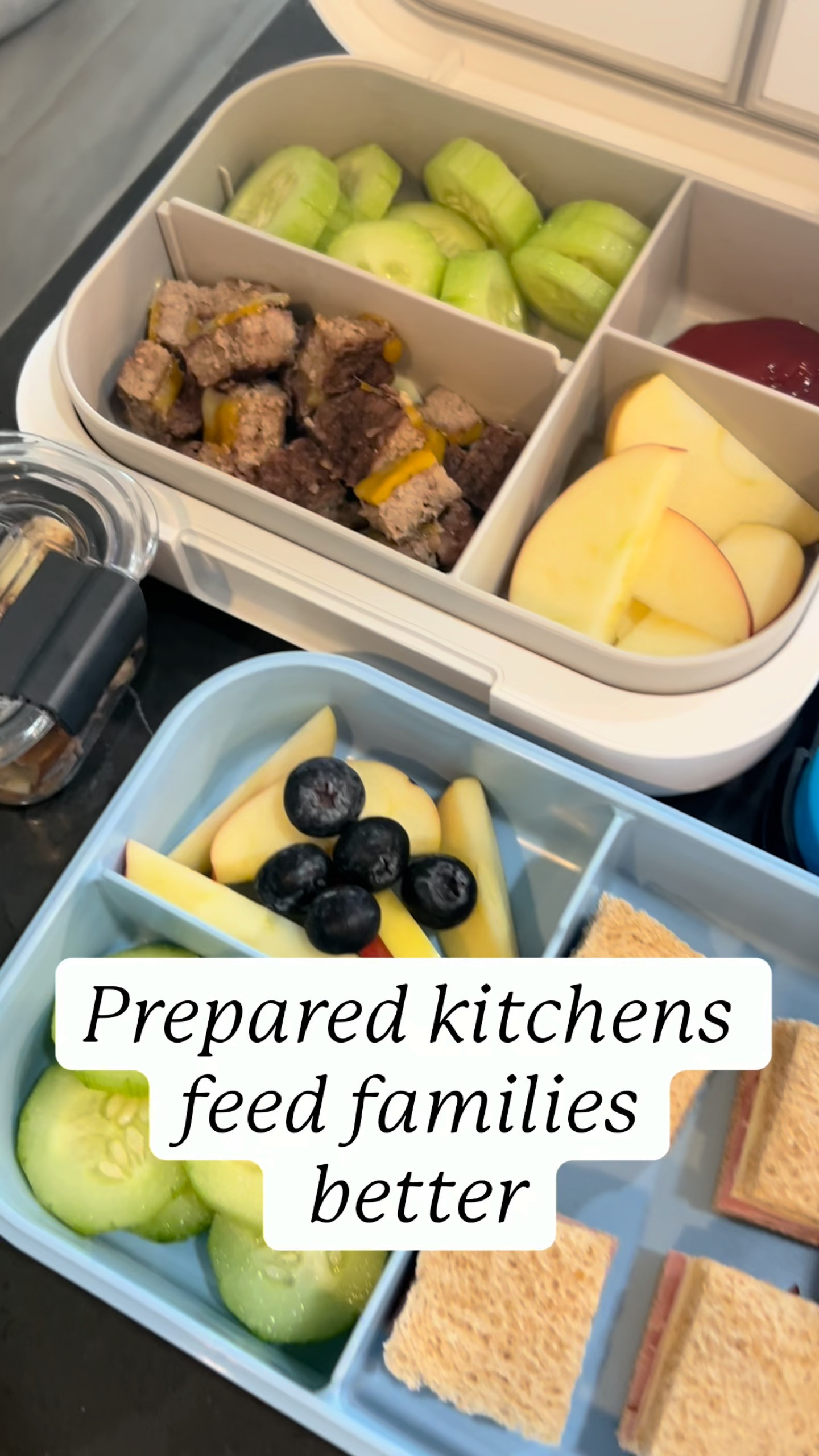  

Prepared kitchens feed families better.

Healthy eating doesn’t usually come down to motivation — it comes down to preparation.

When healthy food is already washed, cut, and ready to grab, kids are far more likely to choose it.

In our kitchen that looks like:

• washed fruit ready in containers
• yogurt parfaits in the fridge
• simple snacks ready to grab

When the healthy option is the easiest option, it becomes the normal option.

Small systems like this make healthy habits much easier in a busy home.

Save this if prepping snacks would make your week easier.

 