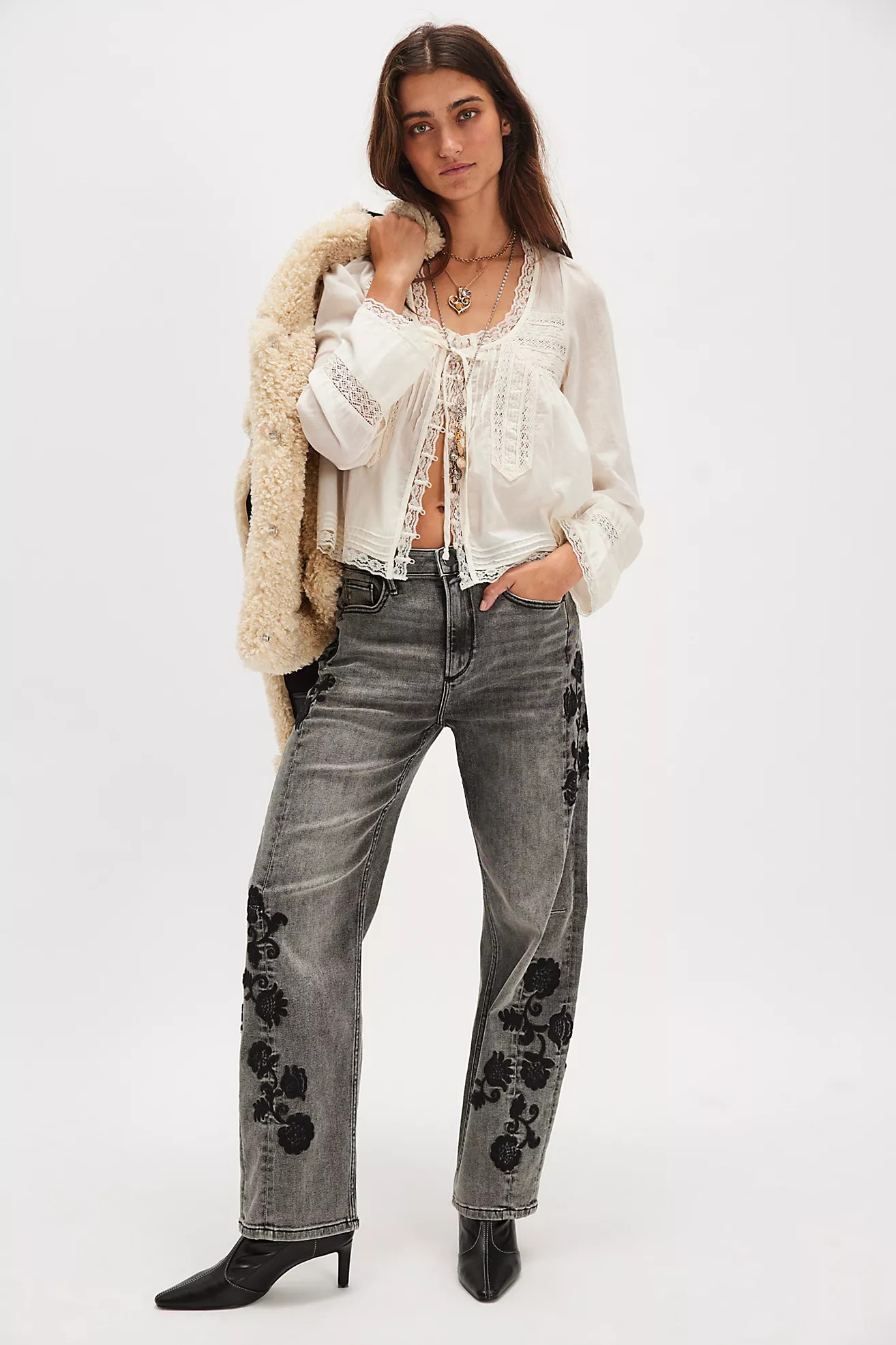 Driftwood Elaine Jeans | Free People (Global - UK&FR Excluded)