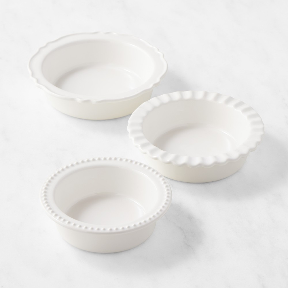 Williams Sonoma Stoneware Mini Pie Dishes, Set of 3 | Williams-Sonoma