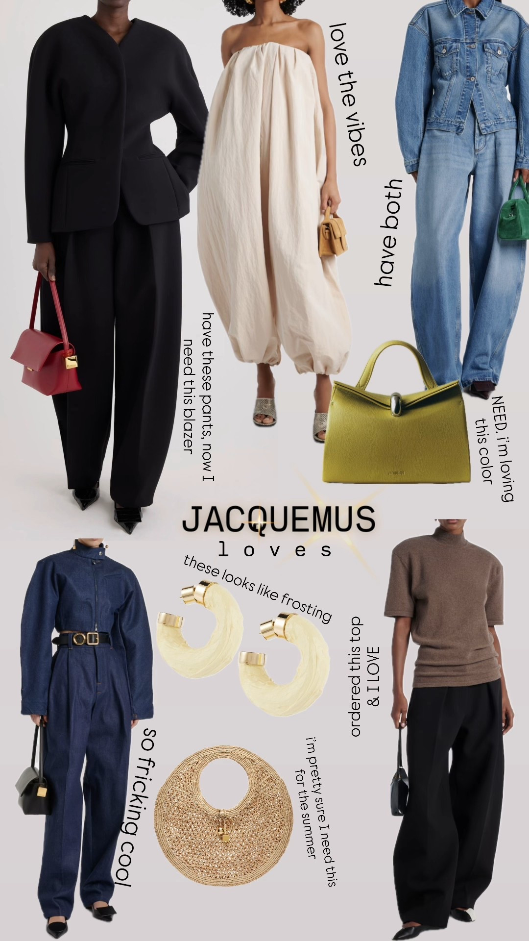 In lieu of Jacquemus’ fashion show, here are some of my favorite pieces. I’m ironing right now😍

#LTKstorytime #LTKWorkwear #LTKTravel