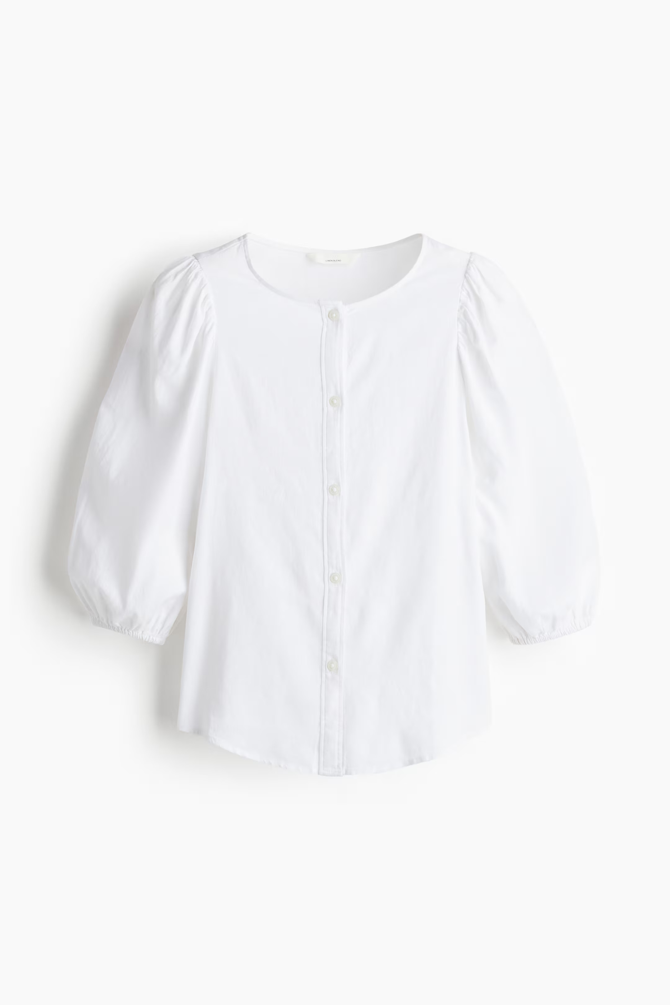 Linen-Blend Blouse | H&M (US + CA)