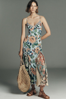 Farm Rio Delhi Sleeveless Maxi Dress | Anthropologie (US)
