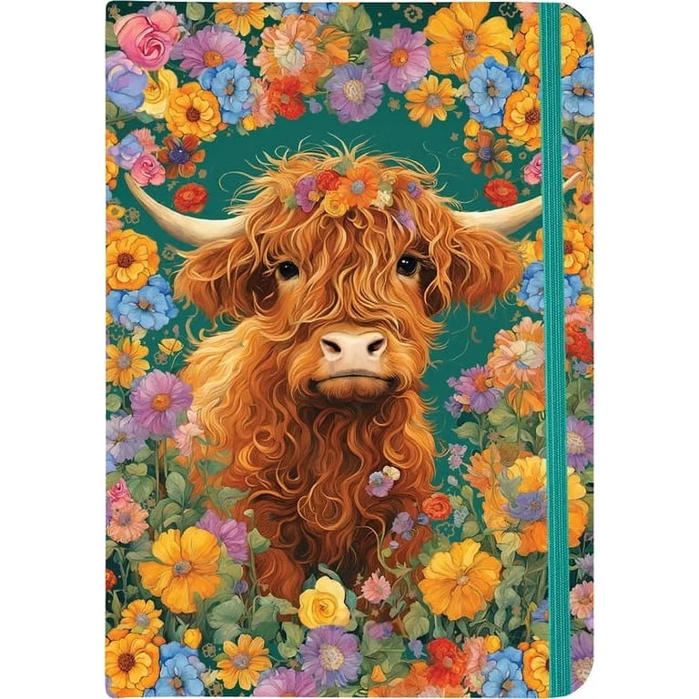 Highland Cow Journal (Deluxe Binding with Gold Gilded Pages), (Hardcover) | Walmart (US)