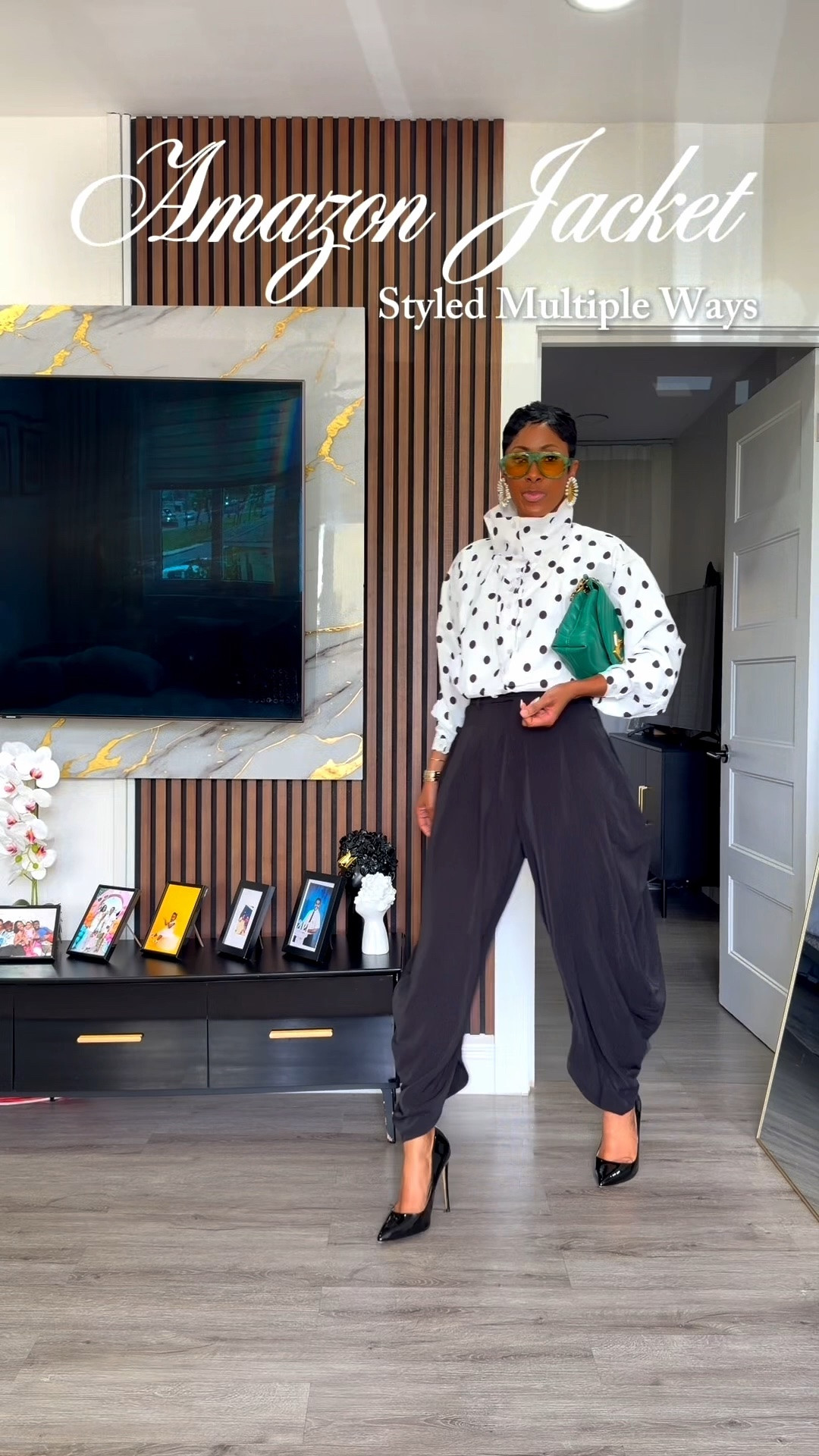 Styling the cutest polka dot jacket from Amazon 3 different ways ✨

#LTKOver40 #LTKootd #LTKPetite