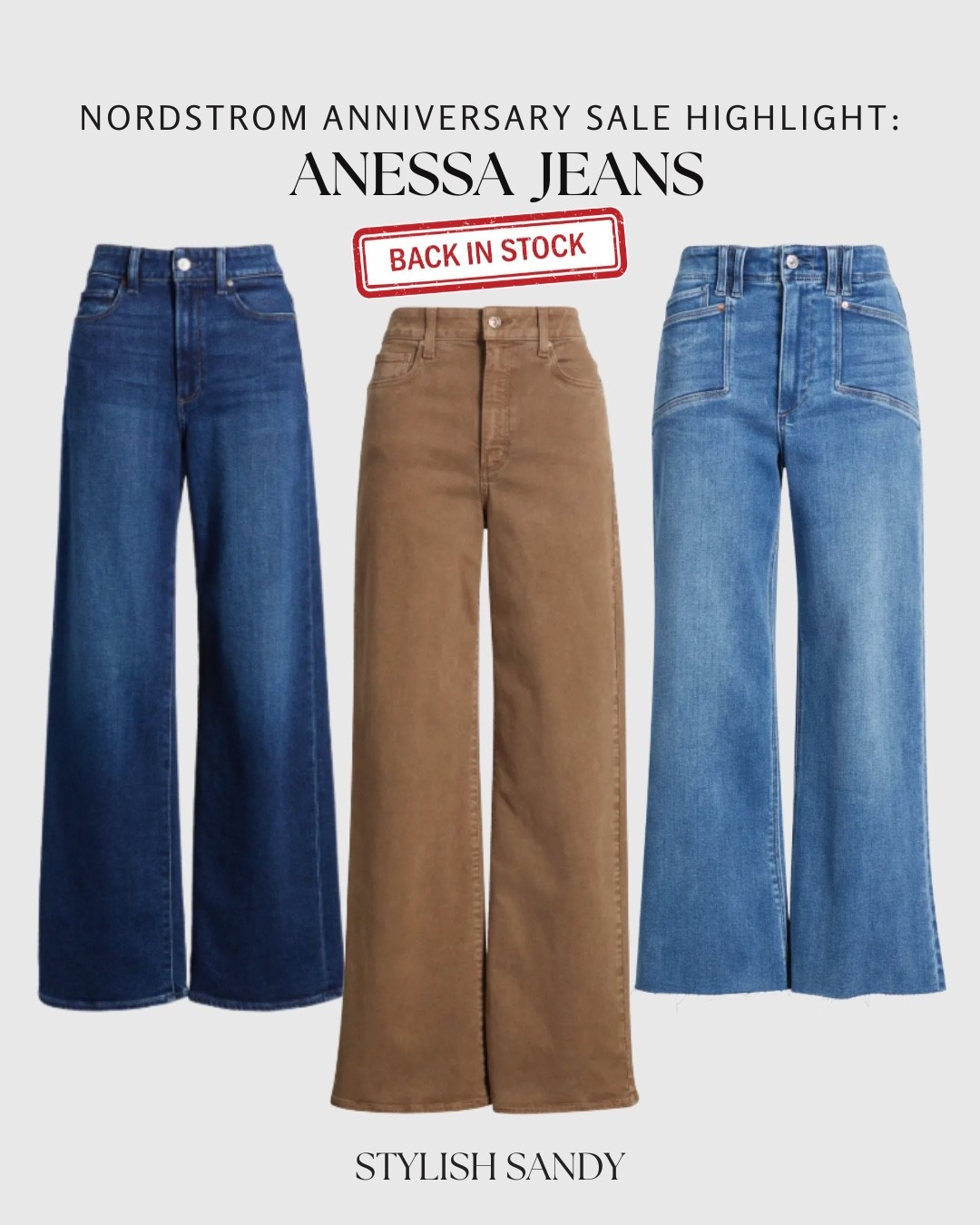 There's a Paige Anessa for everyone and these top sellers are BACK IN STOCK!!! Regardless of height, size, length, or color. Which one will you get? I’m 5’2” and these all fit tts. On sale now at Nordstrom

#LTKootd #LTKSeasonal #LTKSaleAlert