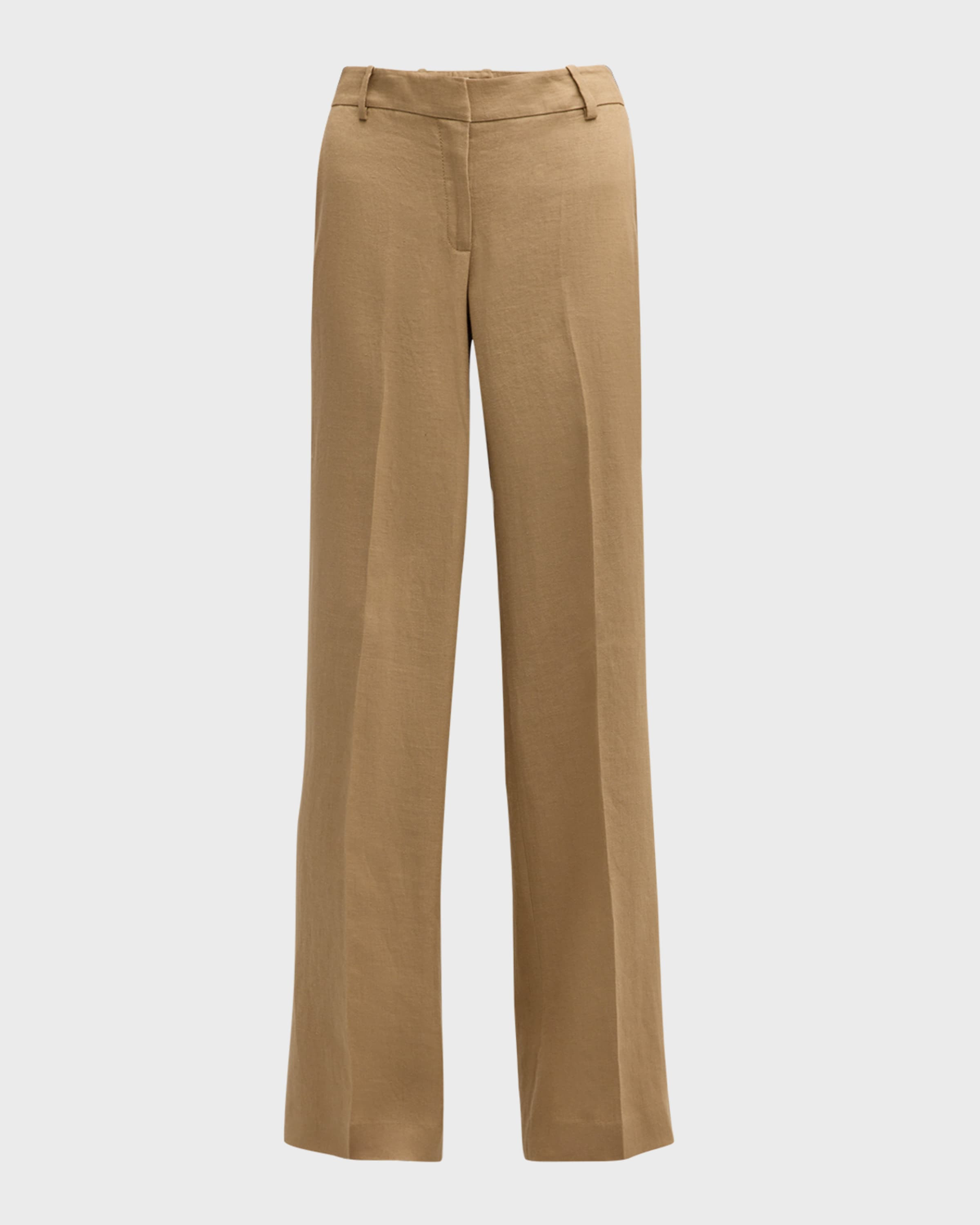 Sullivan High-Rise Wide-Leg Pants | Neiman Marcus