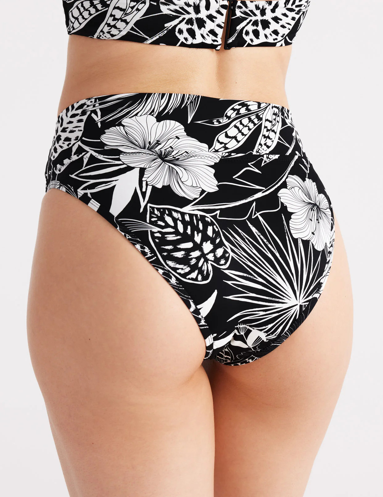 Leakproof Sculpt High Rise High Cut Swim Bottom | Knix