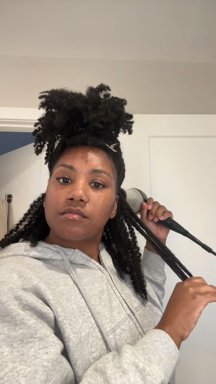 Styling my natural hair. #hair #naturalhair

#LTKgrwm #LTKBeauty #LTKselfcare