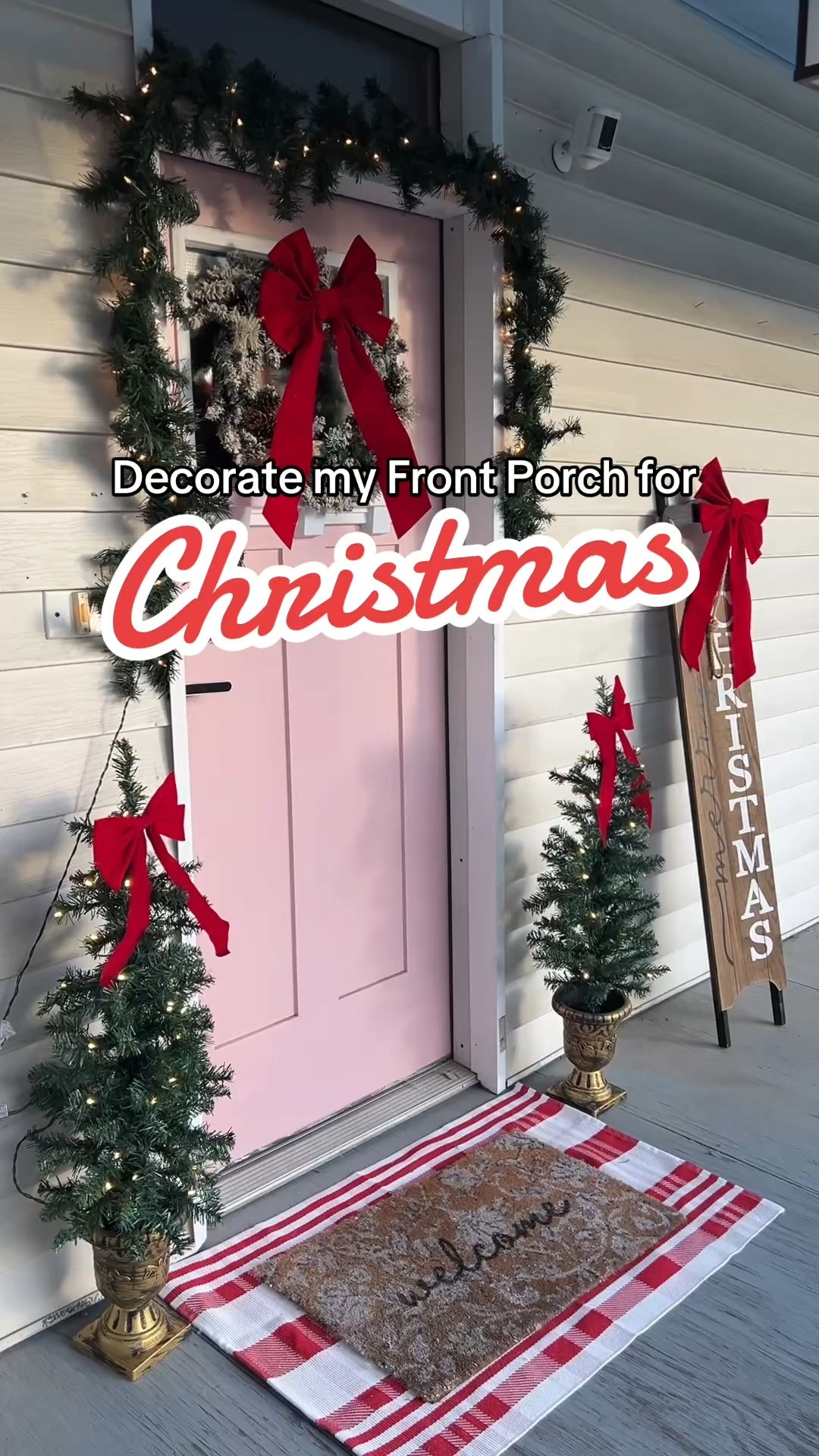 Decorating my front porch for Christmas

#LTKHome #LTKdayinmylife #LTKHoliday