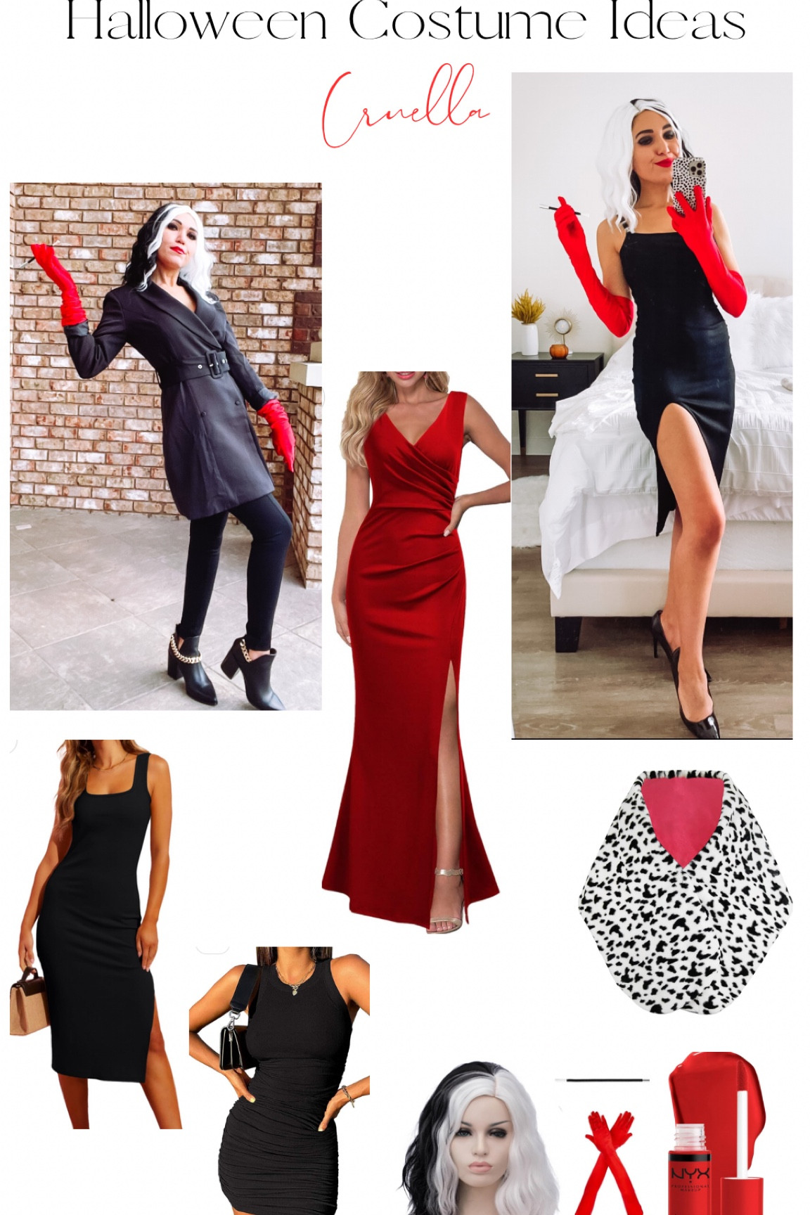 Halloween costume, cruella costume 

#LTKSeasonal #LTKStyleTip