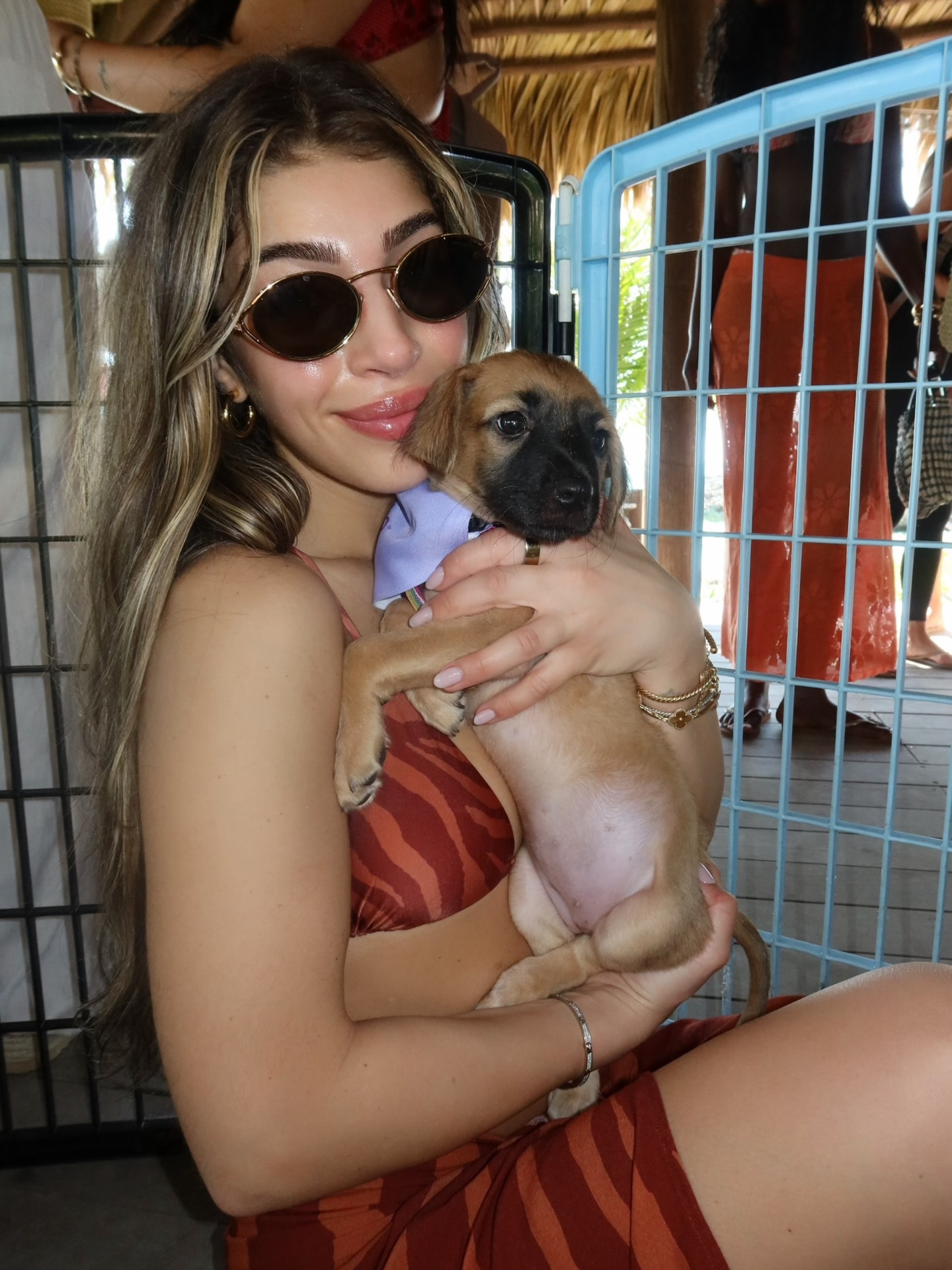 puppies and yoga💜 @tartecosmetics