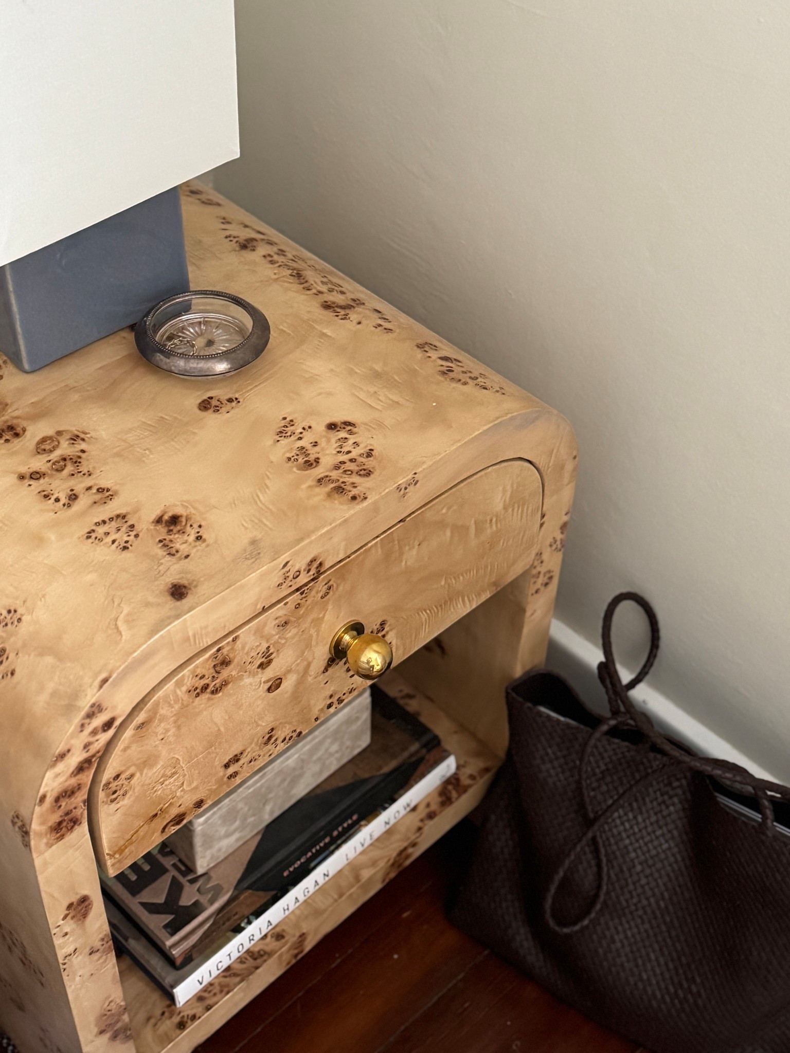 Our nightstands were one of my favorite purchases last year. Swapping the hardware for these brass knobs was the cherry on top!

#LTKSaleAlert #LTKHome #LTKItBag
