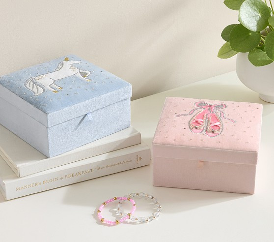 Beaded Jewelry Box | Pottery Barn Kids