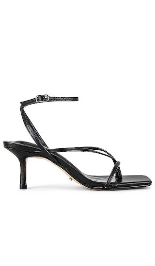 Avi Sandal in Black Nappa | Revolve Clothing (Global)