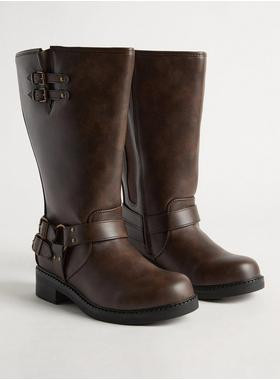 Moto Buckle Boot (WW) | Torrid (US & Canada)