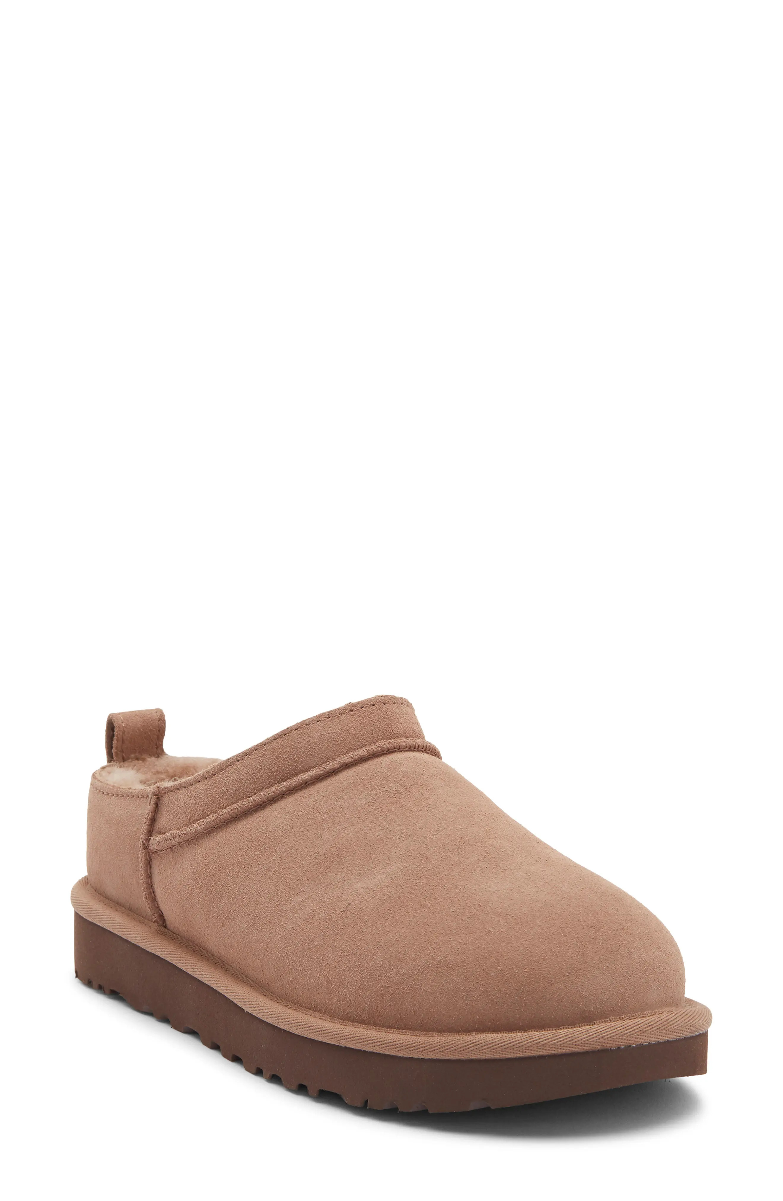 UGG\u00ae Classic Micro Genuine Shearling Lined Slip-On (Women) | Nordstromrack | Nordstrom Rack