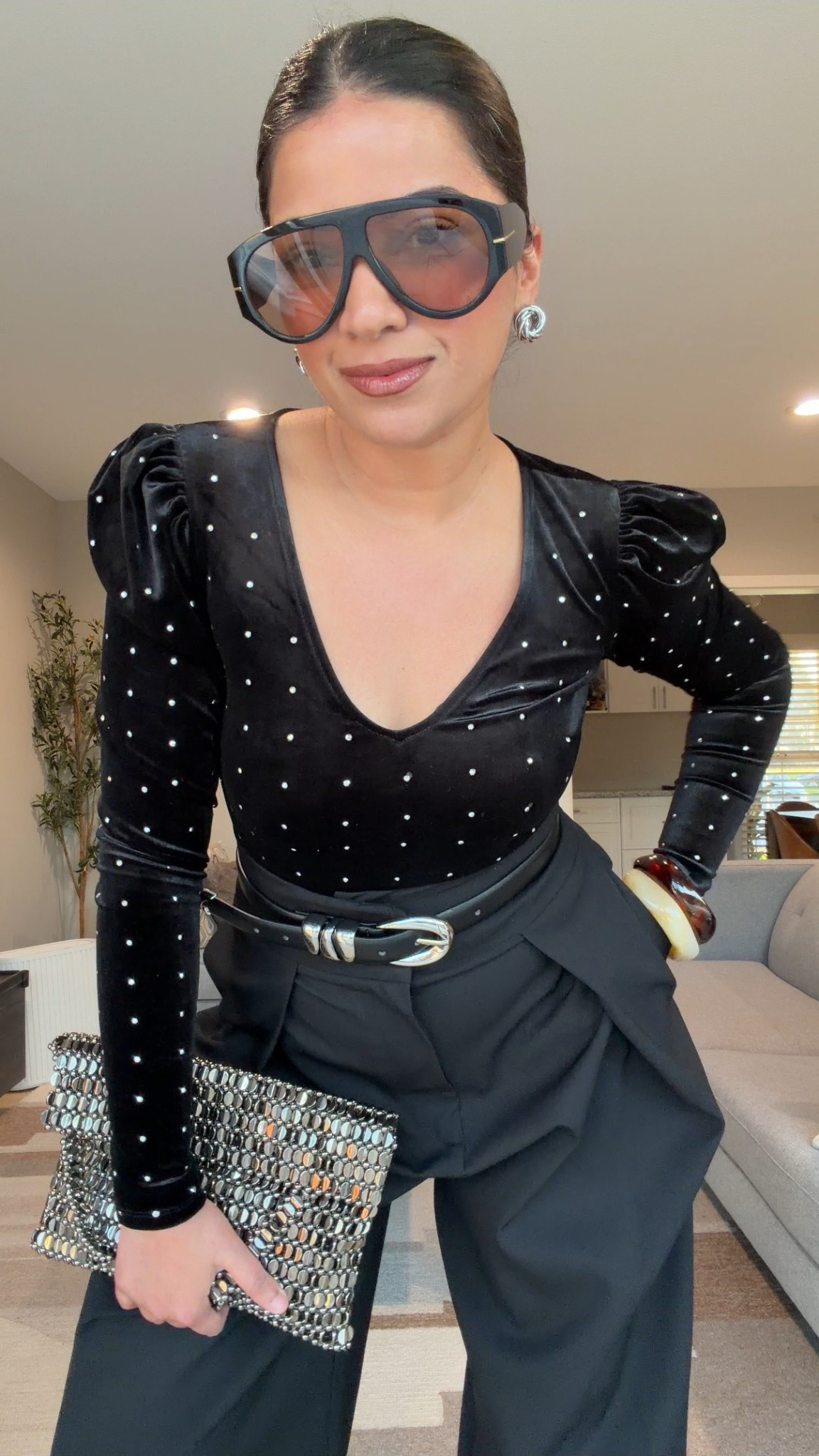Oversized sunglasses amazon dupe!