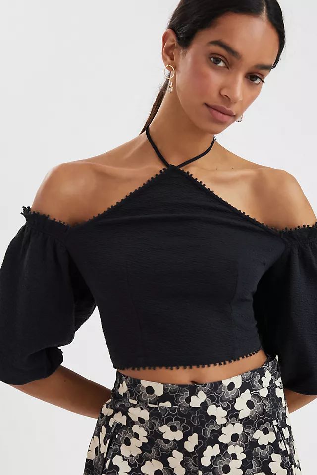 Frida Off-The-Shoulder Halter Top | Anthropologie (US)