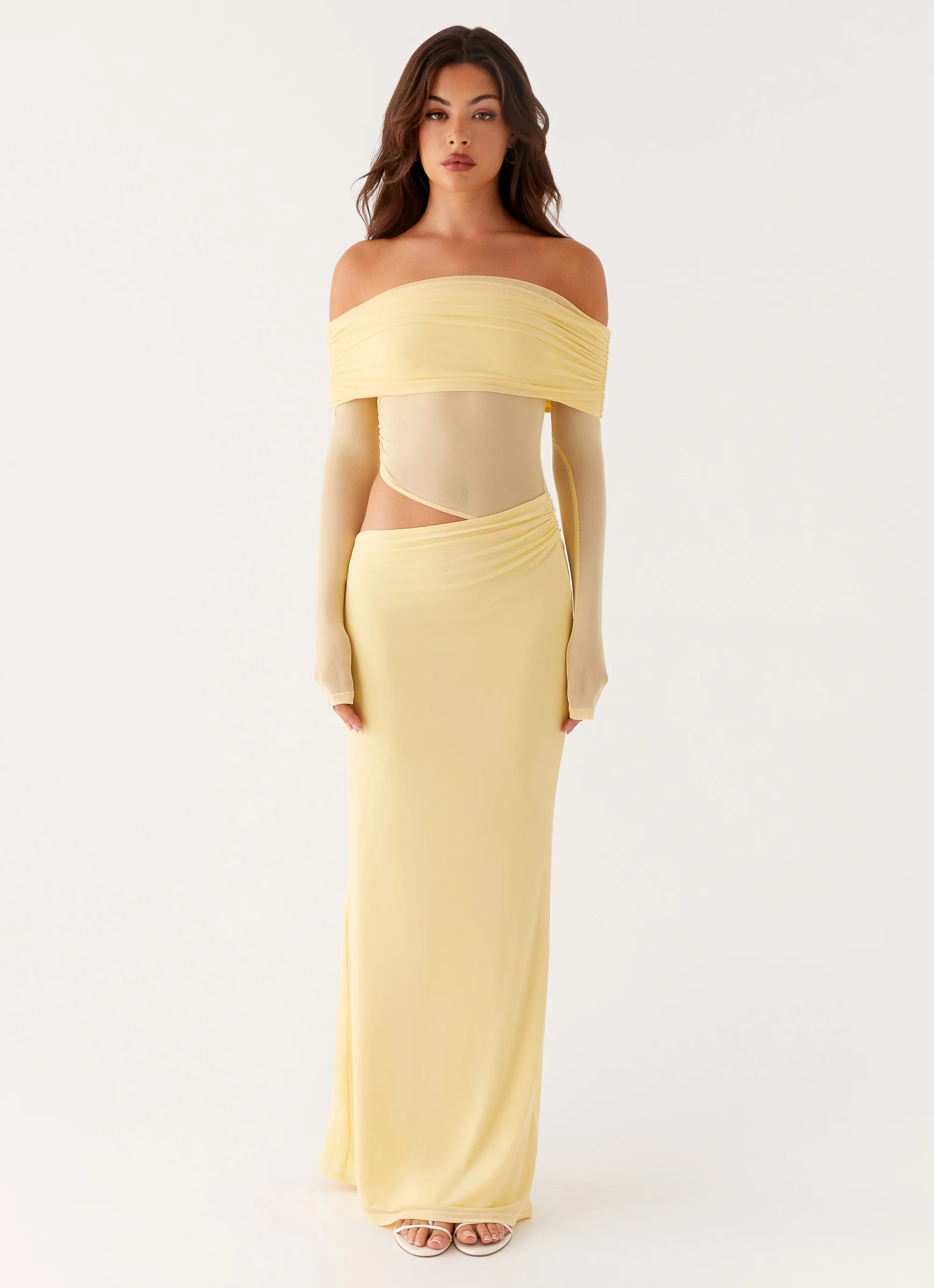 Emery Maxi Dress - Yellow | Peppermayo (Global)