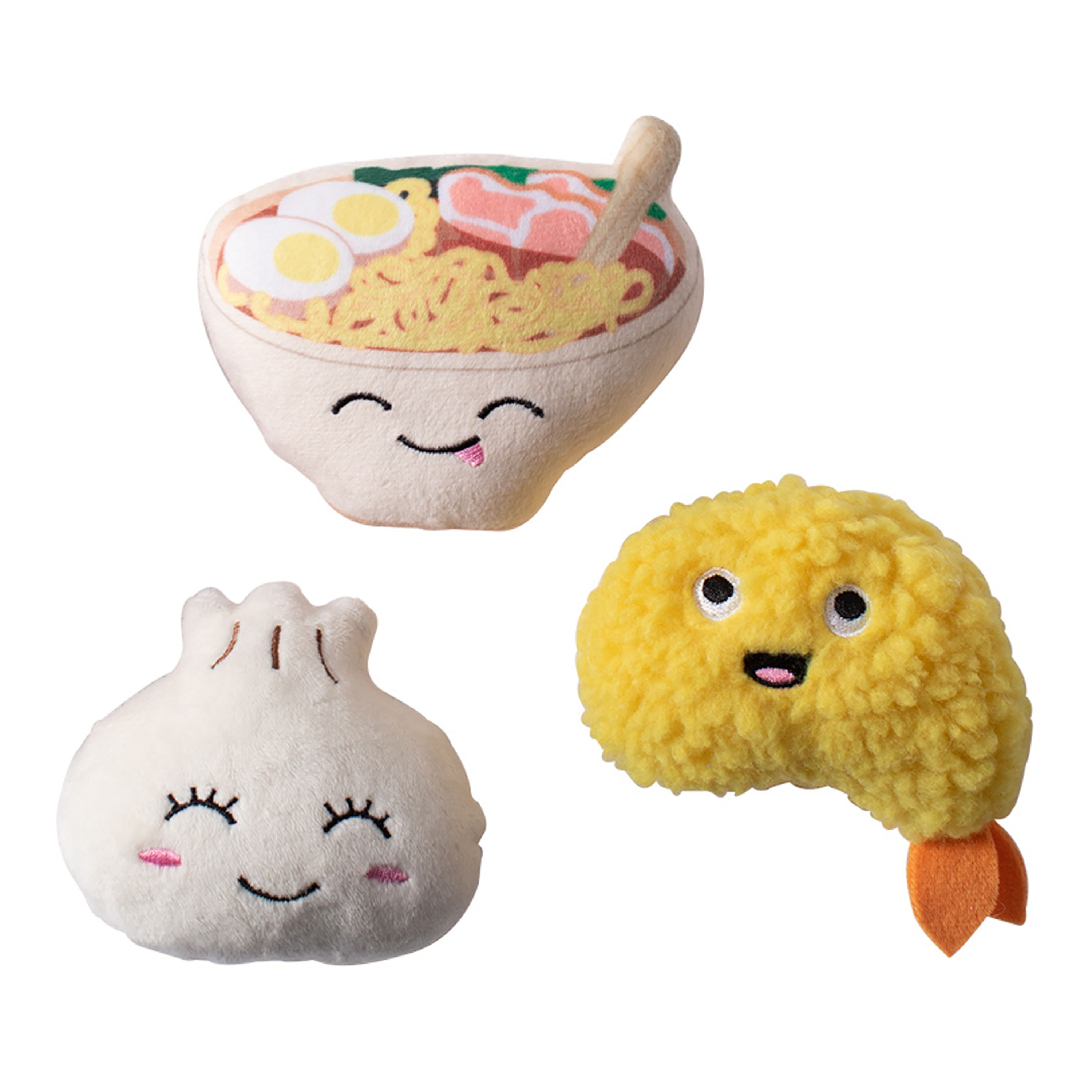 Plush Soy Into You Squeaky Dog Toys 3 Pack | World Market