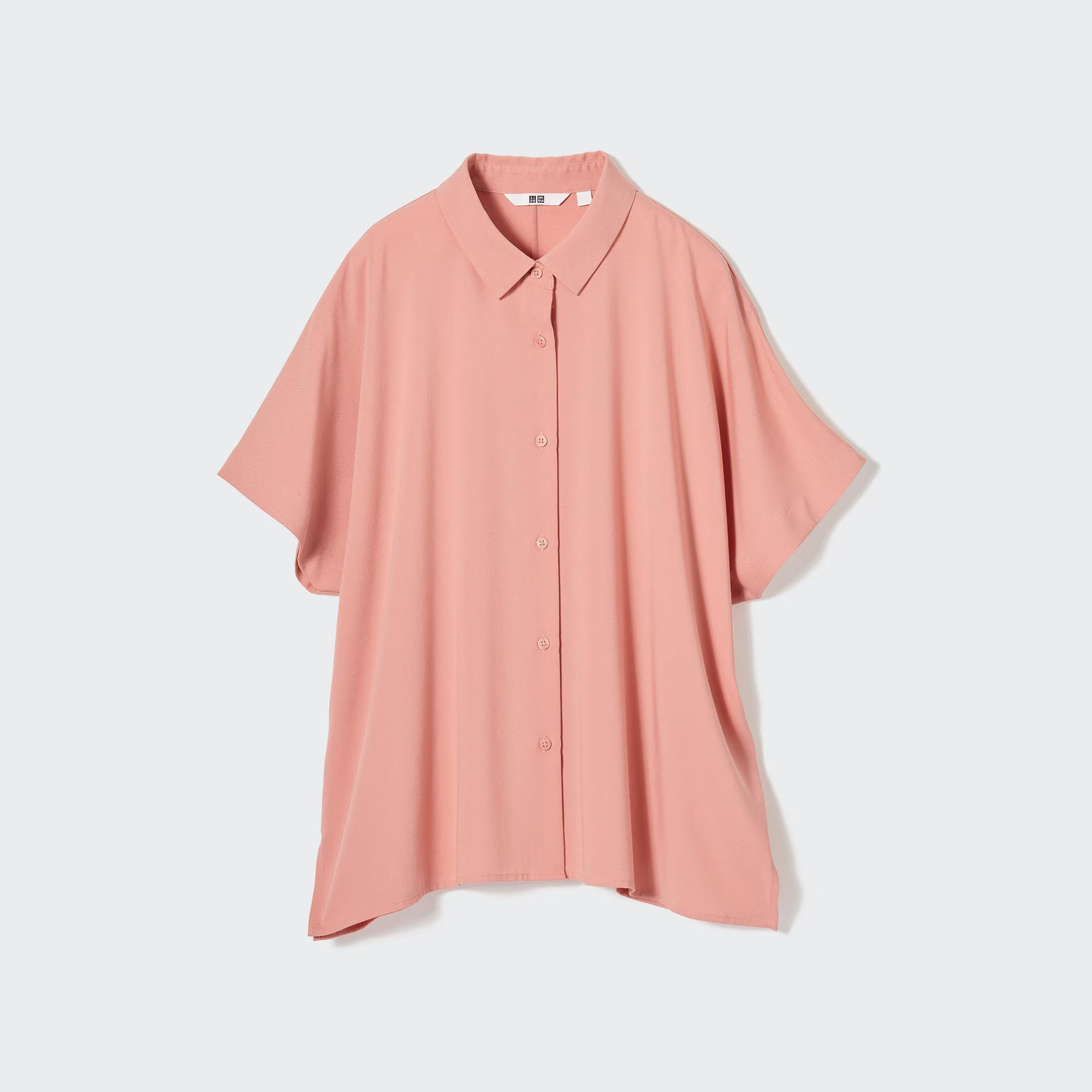 Rayon Short-Sleeve Blouse (Women) | UNIQLO US | UNIQLO (US)