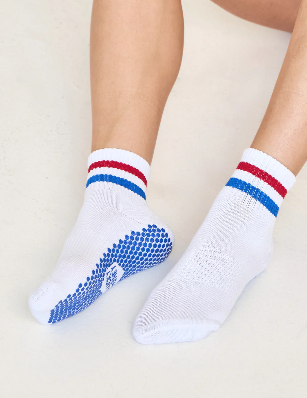 The Boyfriend Sock Red and Blue | LUCKY HONEY
