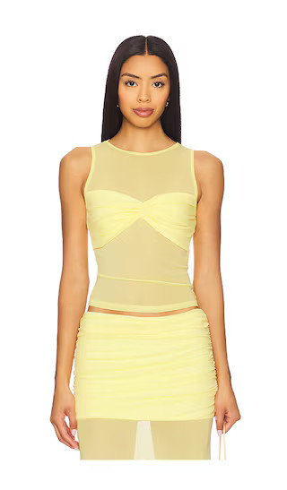 Runaway The Label x REVOLVE Meila Top in Yellow. - size XL | Revolve Clothing (Global)