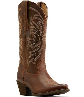 Women's Heritage Leather Mid Shaft Western Boots | Dillard's