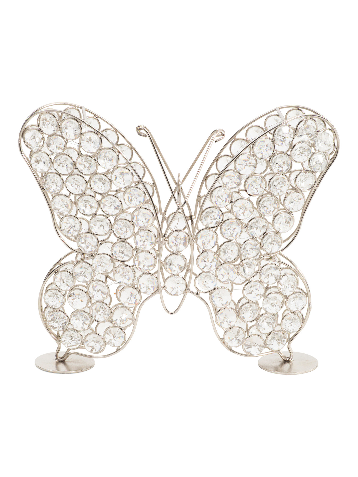 10in Clear Crystal Butterfly | TJ Maxx