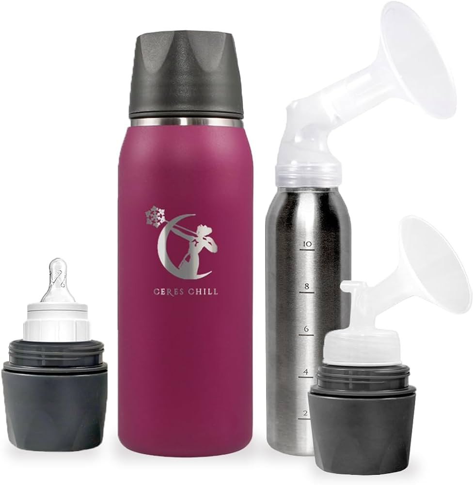 Breastmilk Chiller Reusable Storage Container by CERES CHILL | Cooler - Keeps Milk at Safe temper... | Amazon (US)