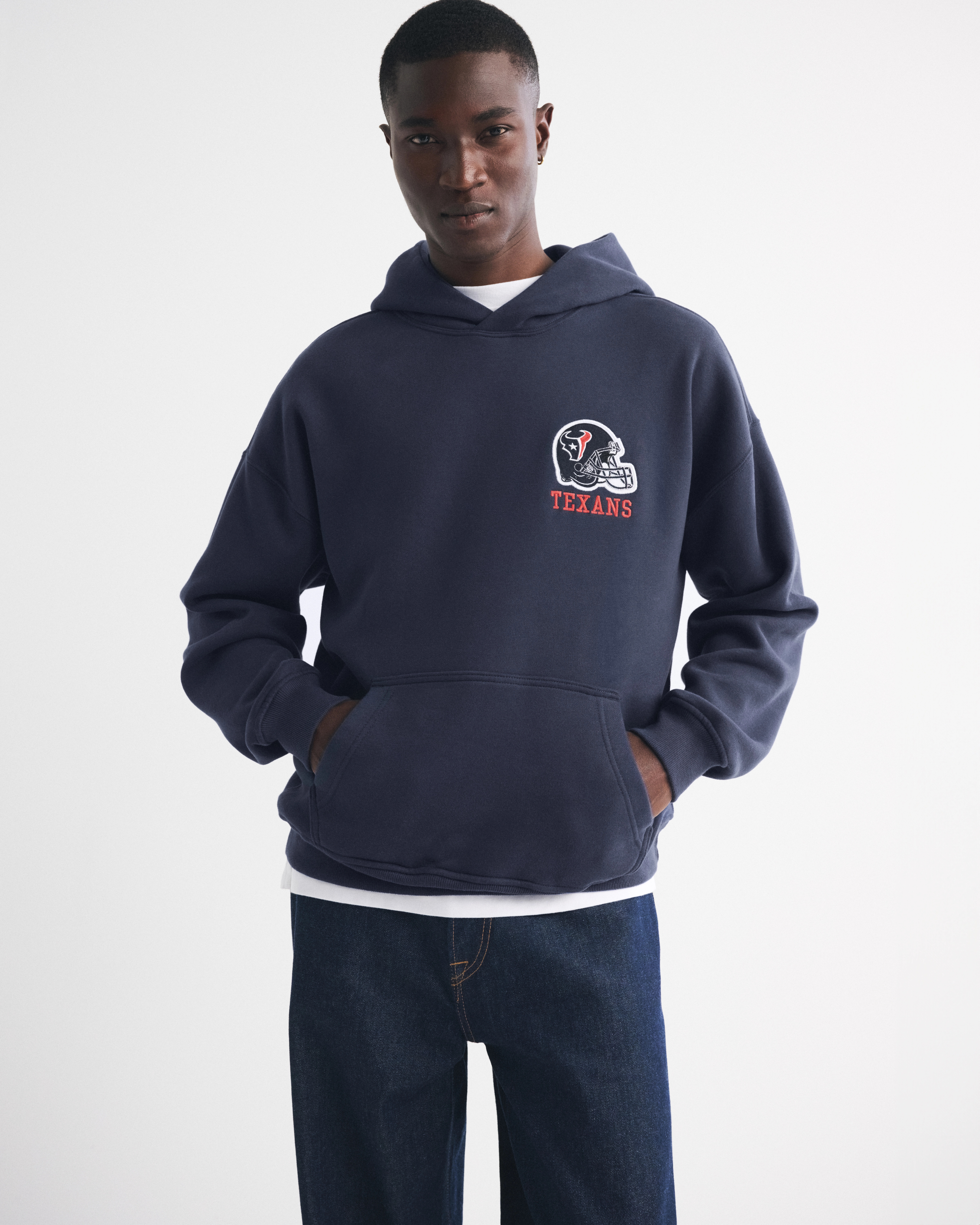 Houston Texans Graphic Popover Hoodie | Abercrombie & Fitch (US)