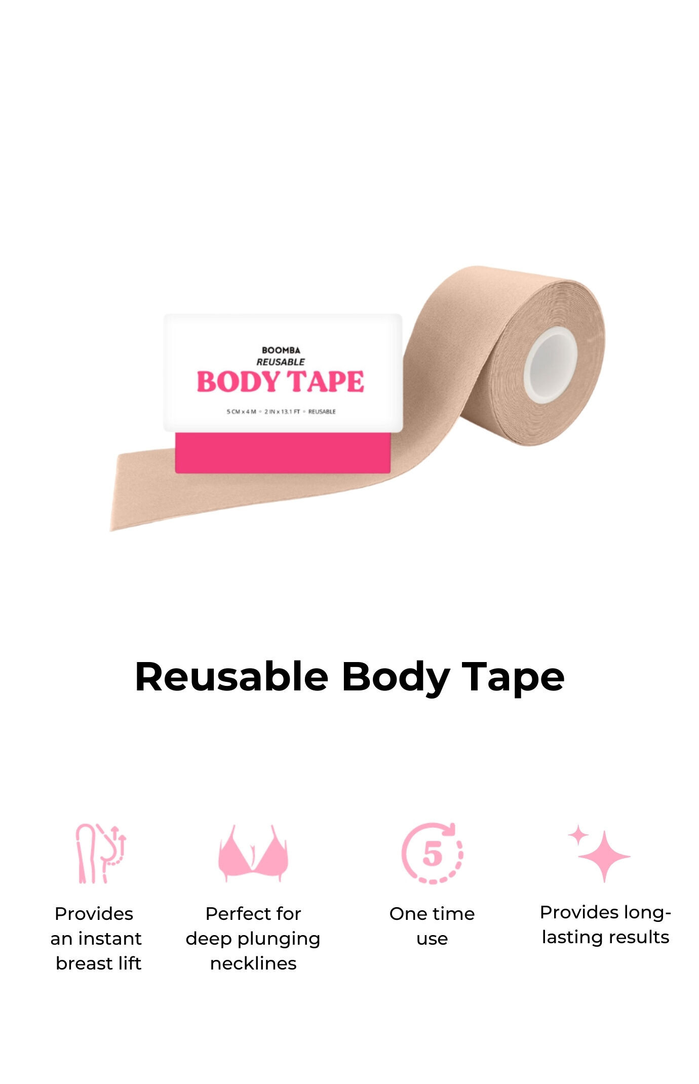 BOOMBA Women's Reusable Body Tape in Beige | PacSun