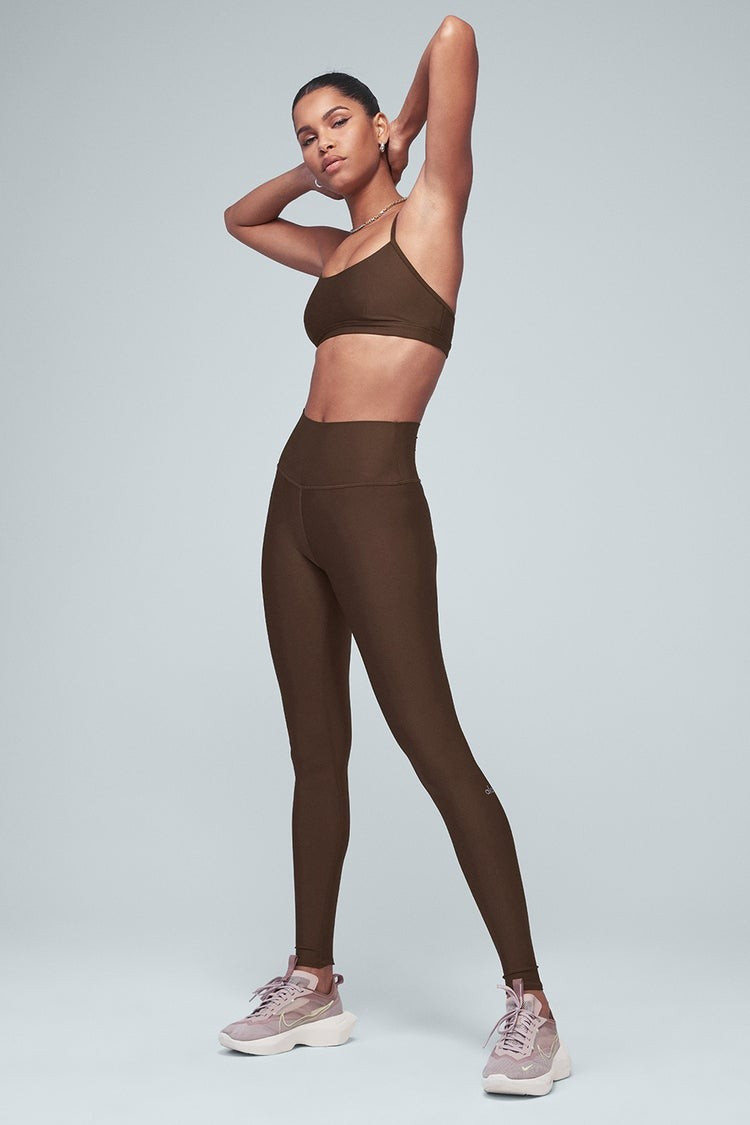 High-Waist Airlift Legging - Espresso | Alo Yoga (US)