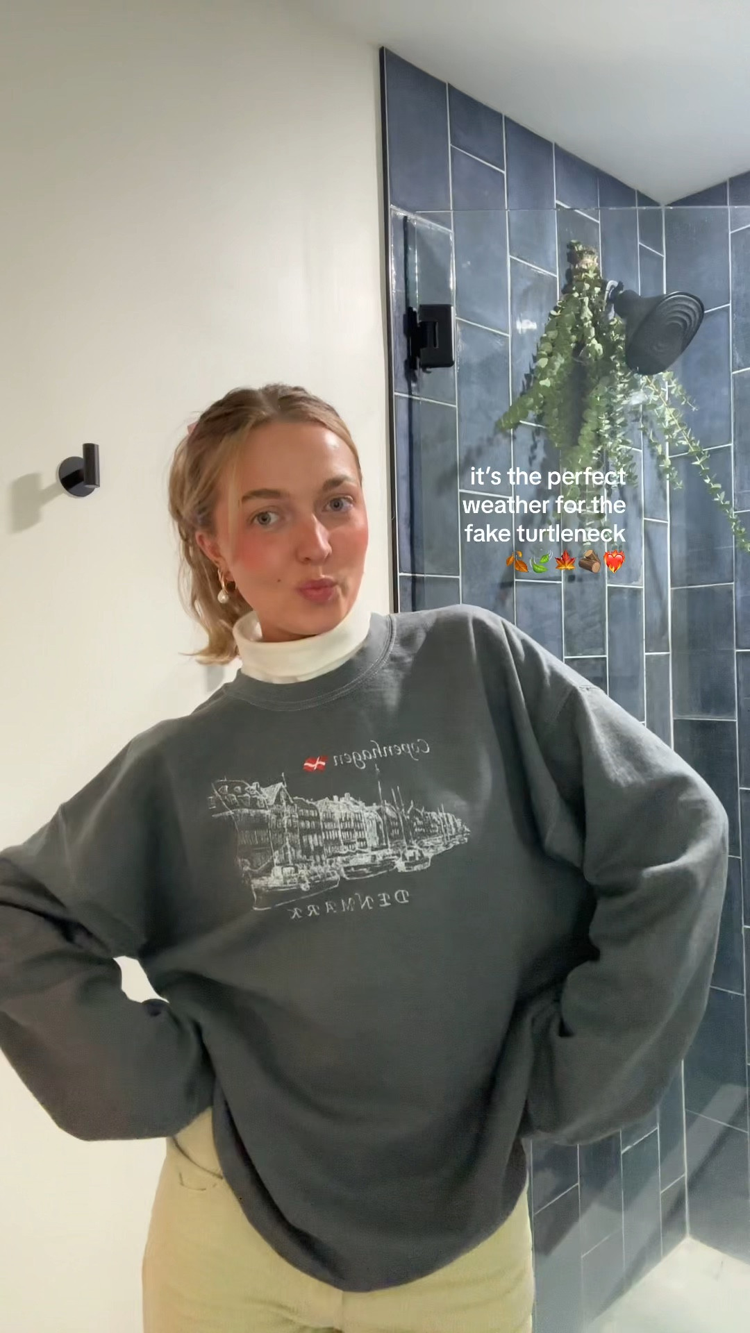 you need the fake turtlenecks for fall & winter. it’s the best way to give your outfits that cutesy fall/winter look without getting too hot !!  they’re a mussttt this season, i love mine so much 🤭🤭 #transitional #sweaterweather

#LTKHolidaySale #LTKSeasonal #LTKVideo