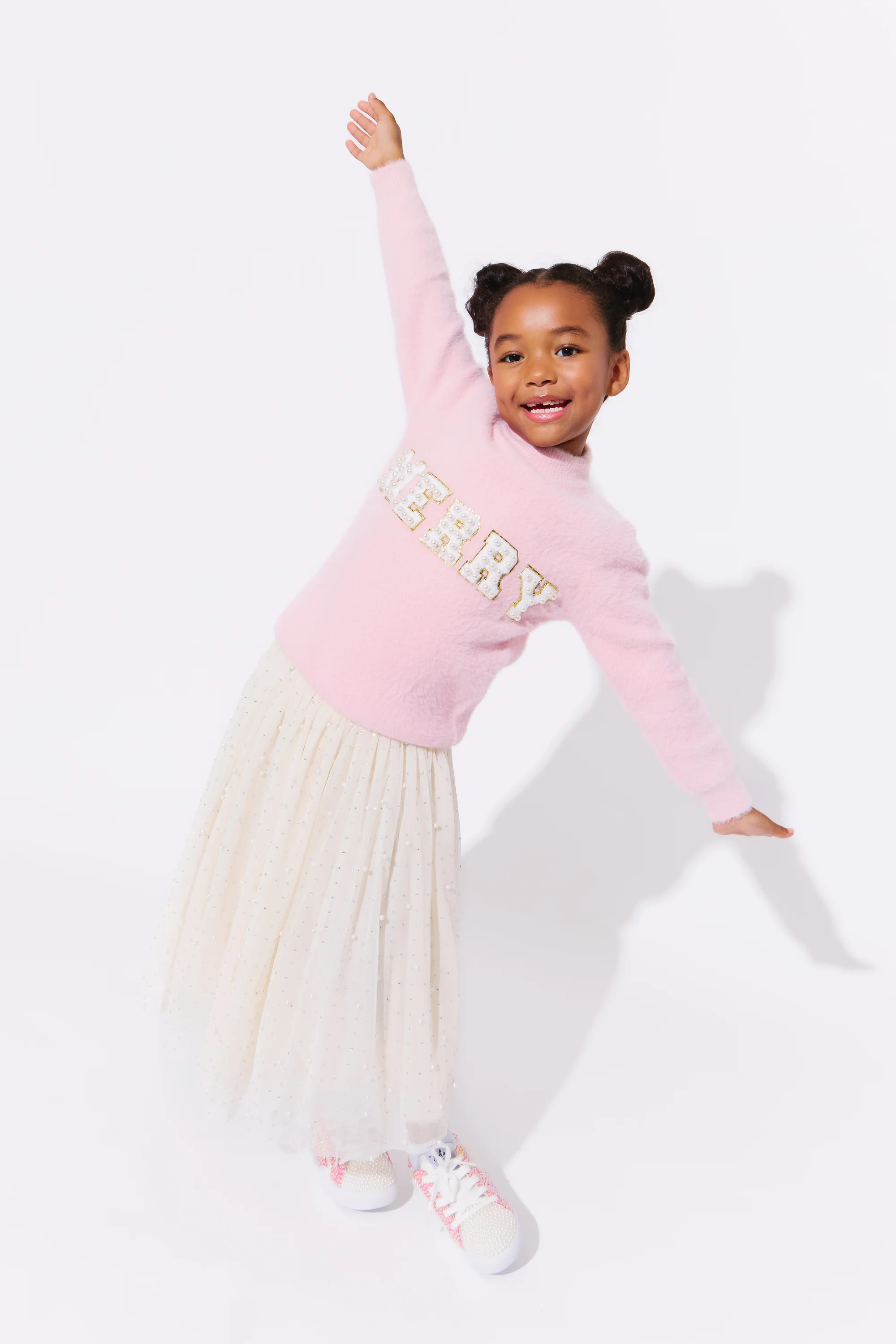 Pink Merry Pearl Sweatshirt | Lola + The Boys