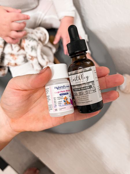Current teething items we been using at 17 months! ** HOW TO USE COPAIBA OIL: Many essential oil users dilute one drop of copaiba essential oil in a tablespoon of fractionated coconut oil. Then, dip your finger in the diluted oil and gently rub it into the sore gums.

#LTKbaby