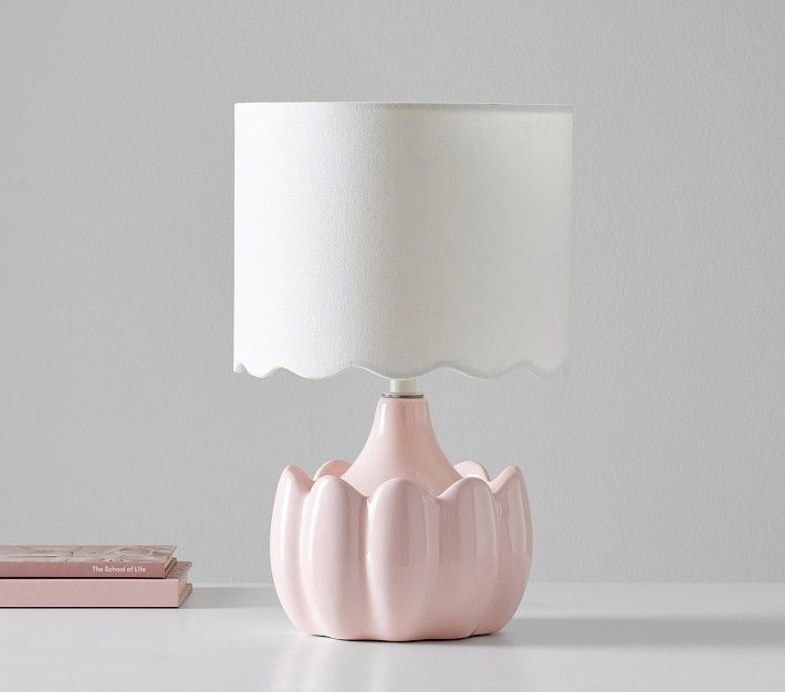 Ceramic Tulip Table Lamp | Pottery Barn Kids