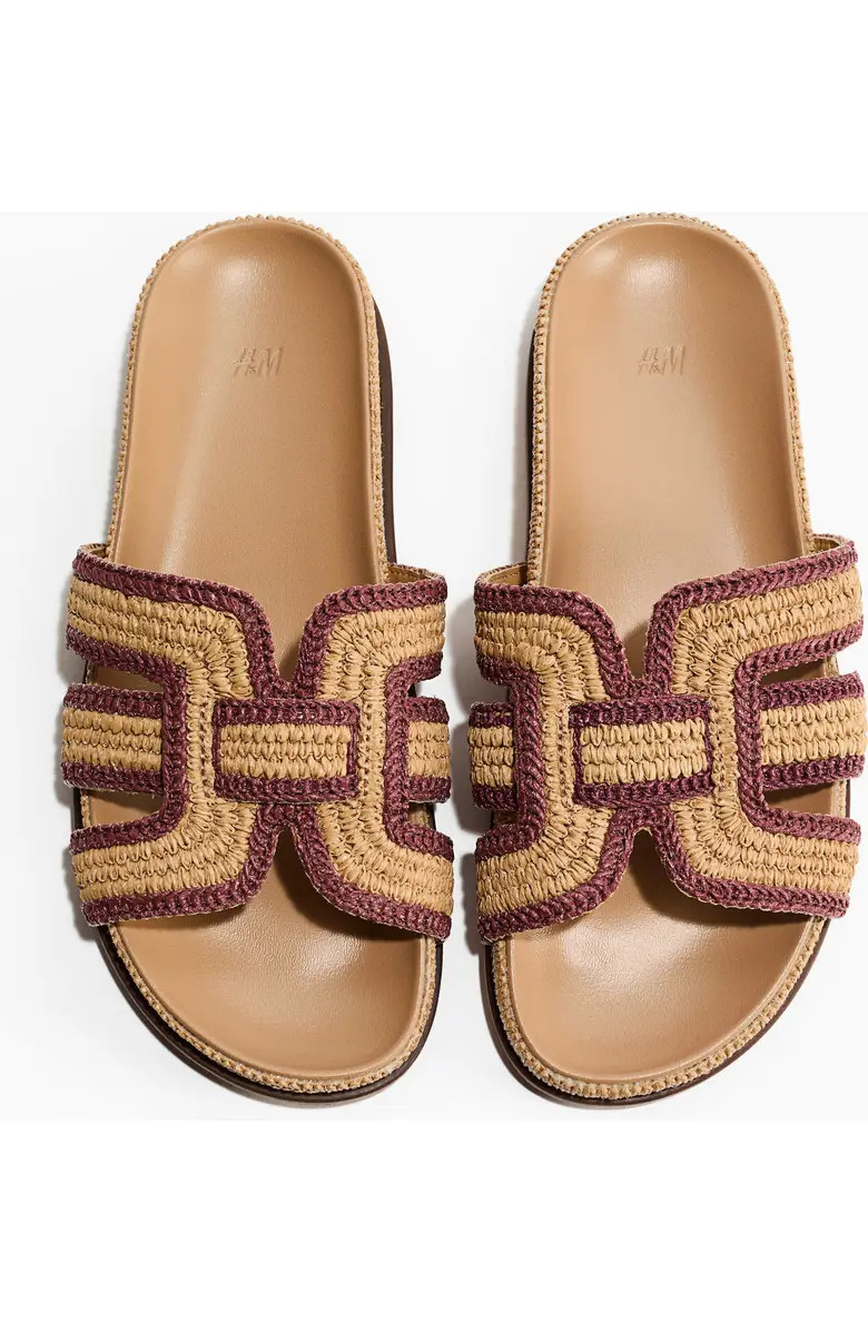 Braided straw sandals | Nordstrom